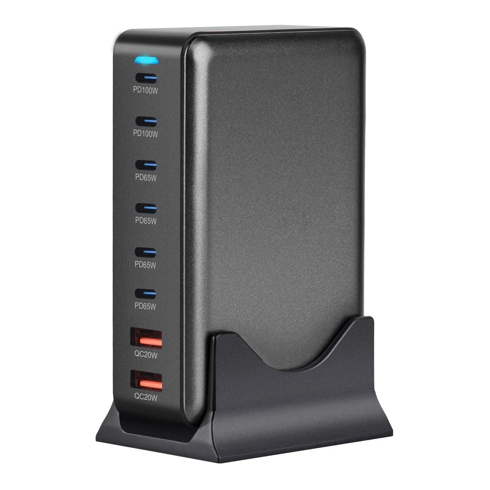 600W & 500W GaN USB-C Charging Hub  8-in-1 Fast Charger, 140W Output, Multi-Port Adapter