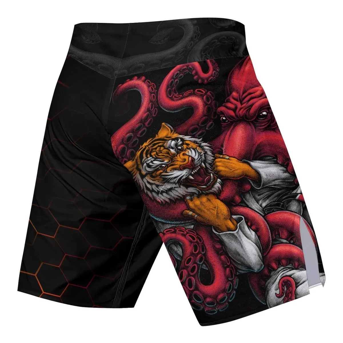 Cthulhu Battle Tiger Shorts