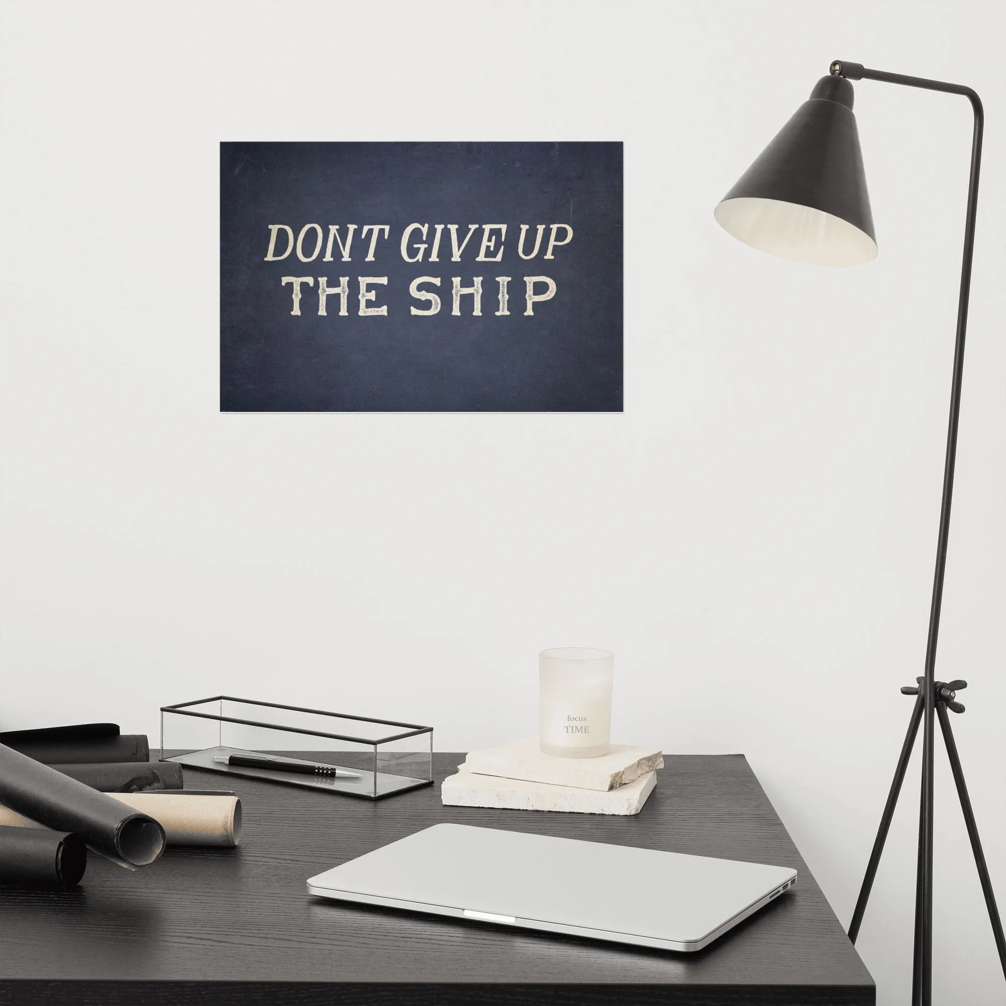 Don't Give Up The Ship Commodore Perry Print