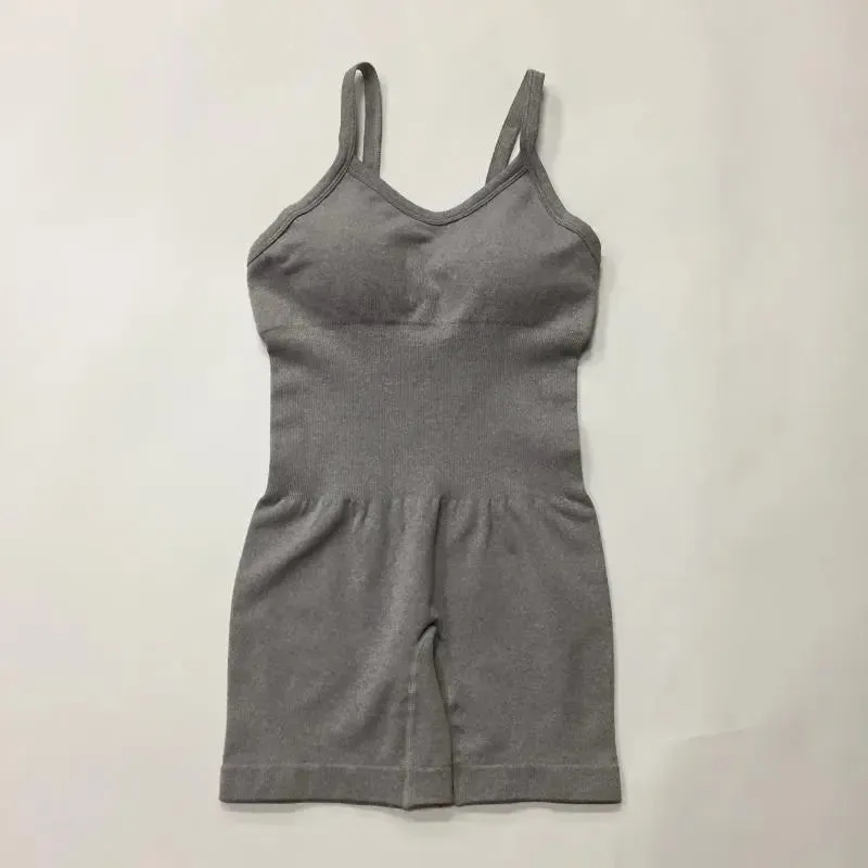Fitness Jumpsuit Short Leg For Sports And Yoga