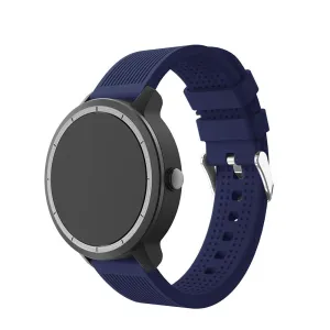 Garmin replacement grip sport armband made of silicone with 20mm lug width (wrist circumference: 173-213mm) - Dark blue