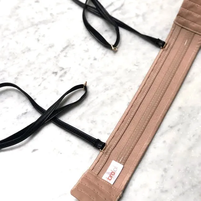 Gold Coast Black 1 inch Straps