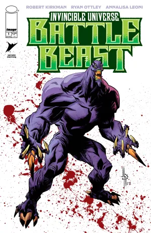 INVINCIBLE UNIVERSE BATTLE BEAST #1 2ND PRINTING COVER B JASON HOWARD VARIANT