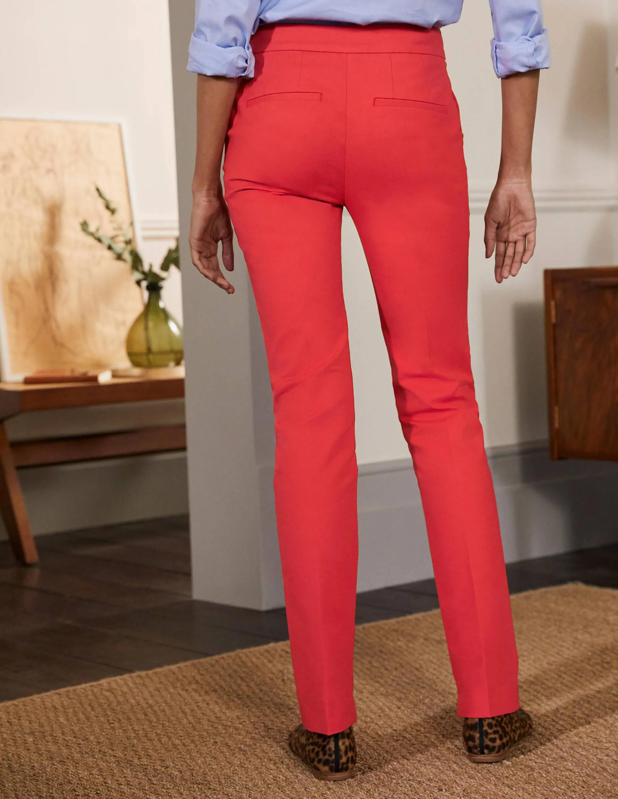 Richmond Trouser-Bright Coral