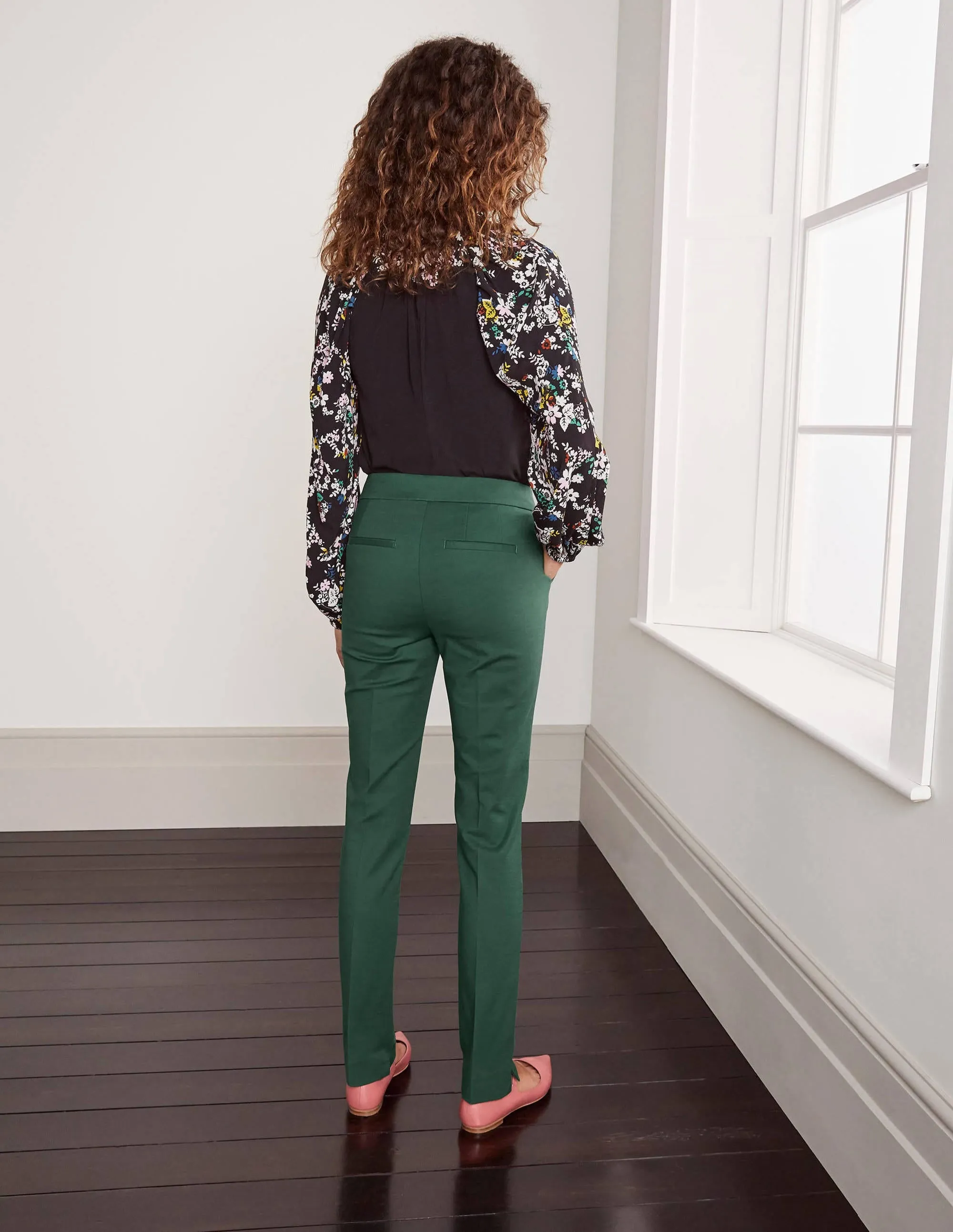 Richmond Trouser-Palm Leaf