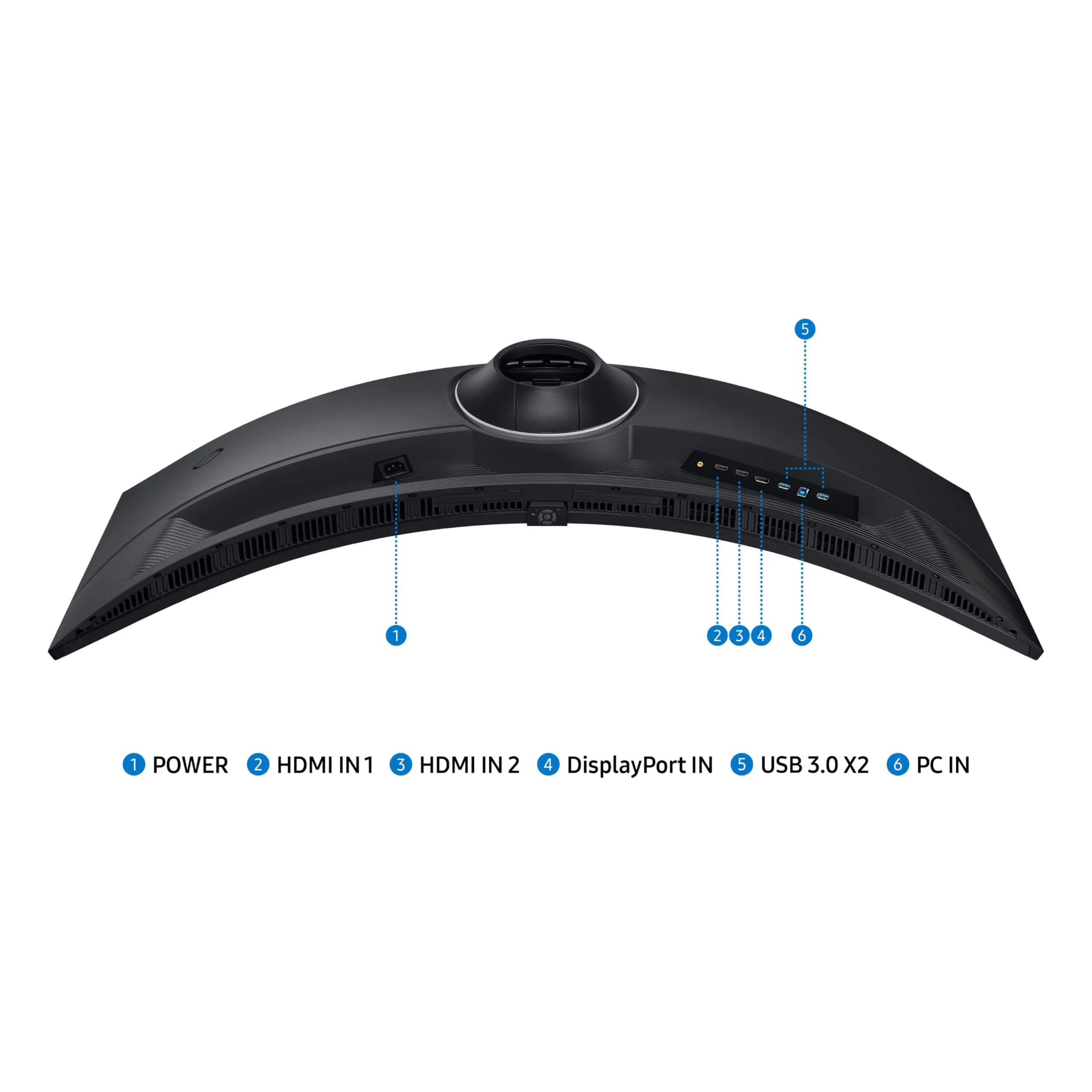 SAMSUNG 49" Odyssey G9 (G95C) Series DQHD 1000R Curved Gaming Monitor, 240Hz, 1ms(GtG), DisplayHDR 1000, AMD FreeSync Premium Pro, Eye Saver Mode, Auto Source Switch , LS49CG950ENXZA, 2024