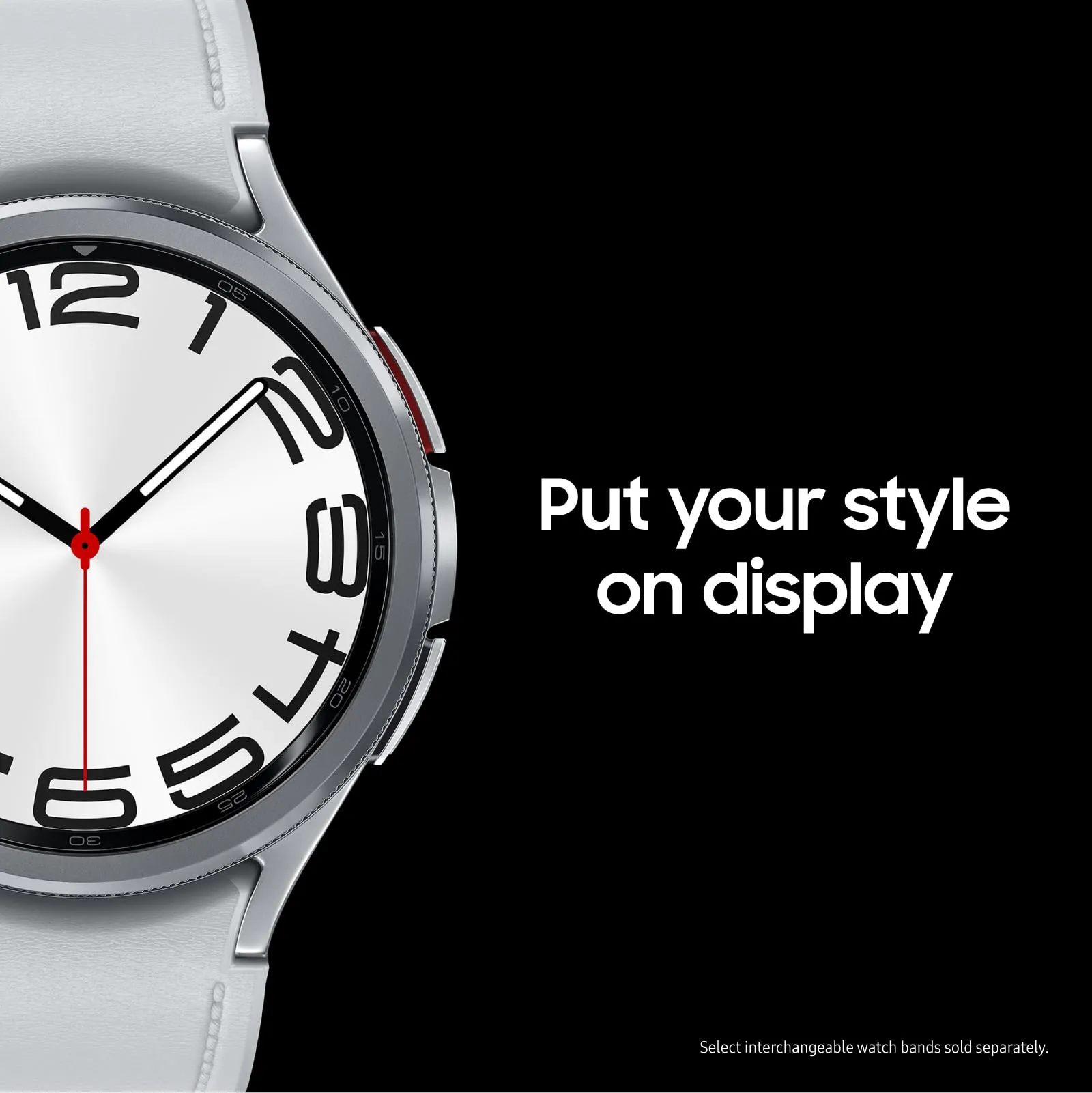 Samsung Galaxy Watch 6 Classic 47mm Bluetooth Smartwatch, Rotating Bezel, Fitness Tracker, Personalized HR Zones, Advanced Sleep Coaching, Heart Monitor, BIA Sensor, Health Insights, US Version Silver