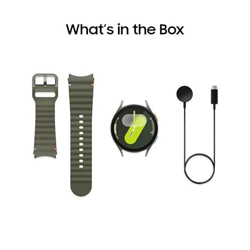 Samsung Galaxy Watch 7 44mm Bluetooth AI Smartwatch w/Energy Score, Wellness Tips, Heart Rate Tracking, Sleep Monitor, Fitness Tracker, 2024, Green [US Version, 1Yr Manufacturer Warranty]