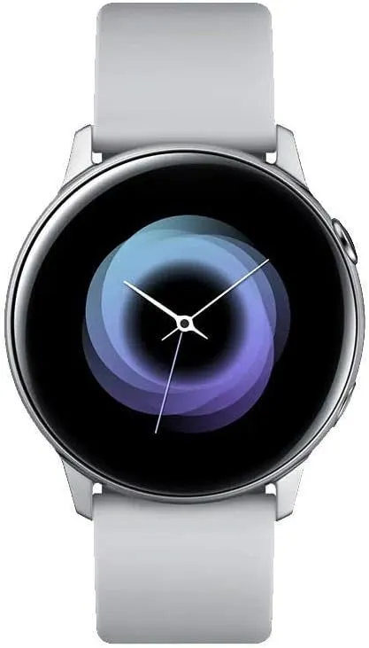 Samsung Galaxy Watch Active (40mm) (Silver) (Renewed)