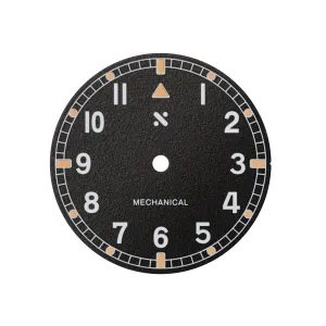 Watch Dial: Pioneer Pilot Black
